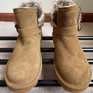 BEARPAW Women Koko Suede Boots - NEW NWOB